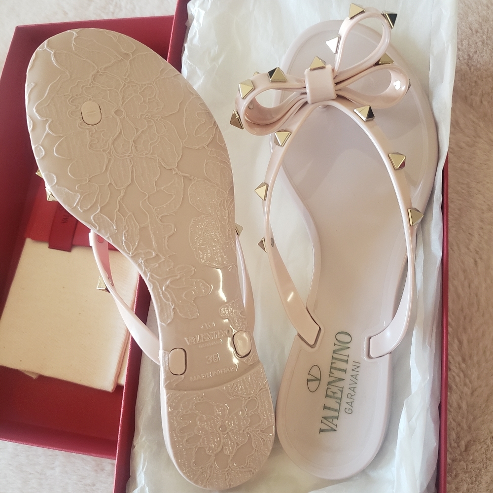 Valentino Rockstud Sandals - Picture 5 of 7